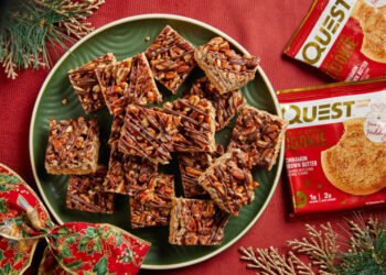 Quest Cinnamon Brown Butter Pecan Pie Bars Recipe