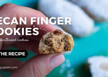 Pecan Finger Cookies – Foodology Geek