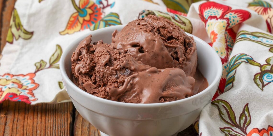 Chocolate Cottage Cheese Ice Cream