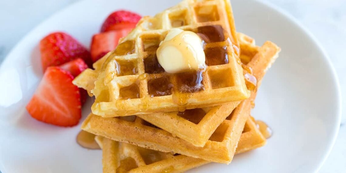 Straightforward Crispy Waffles Recipe