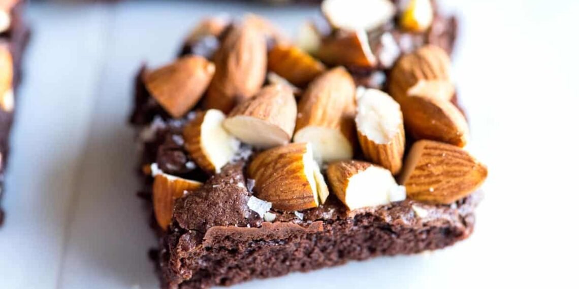 Salted Almond Brownies Recipe