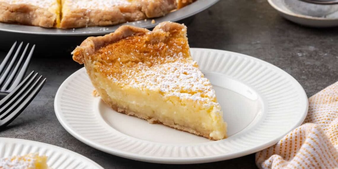 Buttermilk Pie | Cookies & Cups