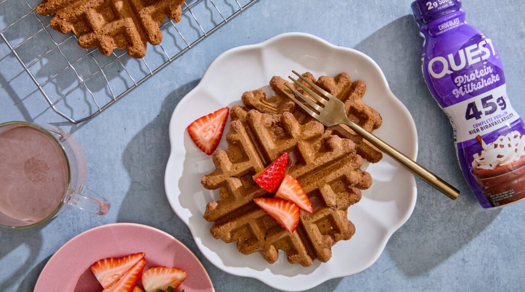 Quest Chocolate Milkshake Waffles Recipe