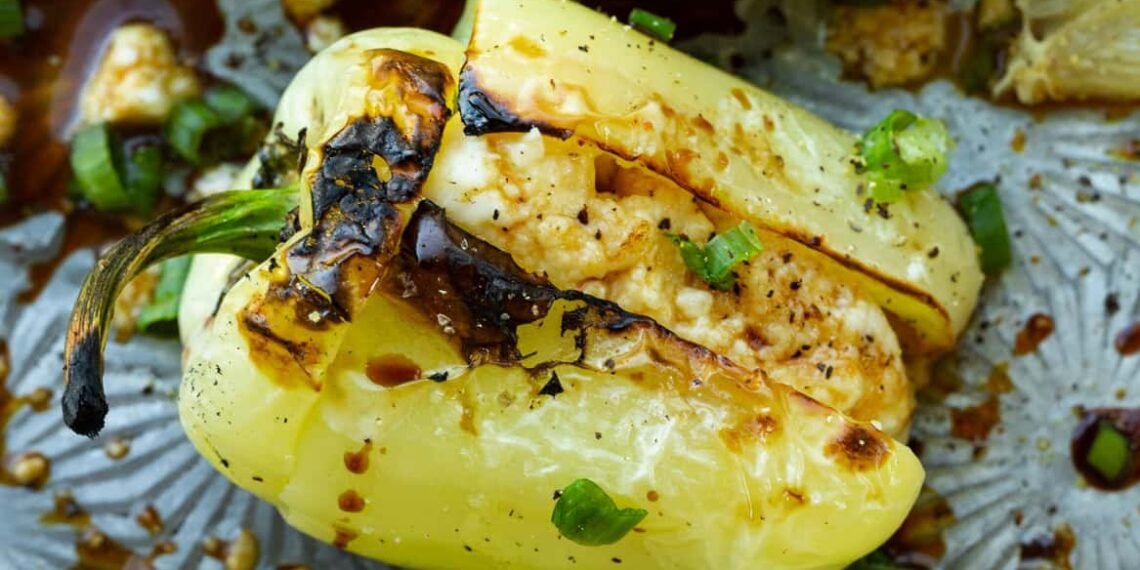 Tacky Stuffed Grilled Peppers